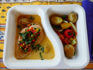 Suprême de volaille fermière rôti à la crème de morilles